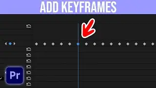 How To Add Keyframes In Premiere Pro