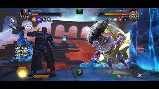 Abyss of Legends MODOK with Nick Fury/&AElig;gon
