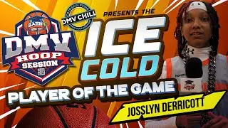 Coolidge's Josslyn Derricott Interview | DCIAA Dunbar Vs Coolidge Girls Game Highlights