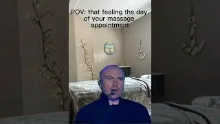When Phil Collins Says It Best&hellip; It&rsquo;s Your Massage Appointment Day #massage #massagetherapy