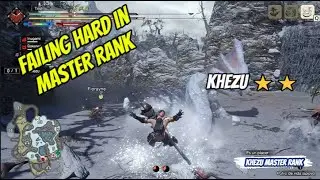 Failing Hard in Master Rank//Monster Hunter Rise Sunbreak, Khezu Master Rank