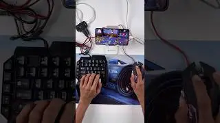 Phone me PC ke tarah Gaming karne Ke liye mouse and keyboard full set up tutorial Gaming test ￼