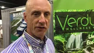 Verdure Moss Green Wall at Greenbuild 2019