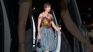 Taylor Swift Stuns NYC in Vibrant Velvet Look!