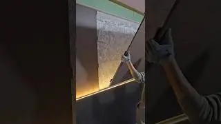 Finishing a Wall Wood Panel With Clean Integrated LED Lighting! #diymecha #classicwood