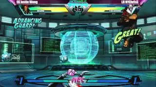 UMVC3 EG Justin Wong vs LB NYChrisG NEC XII Tournament