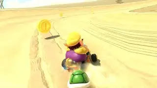 Mario Kart World - Flower Cup 100cc (Wario Gameplay)