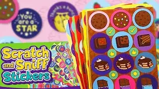 Scratch and Sniff Stickers Review 👃🍉🌷 Plus DIY Scented Mini Greeting Cards