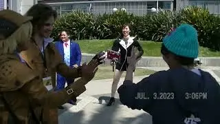 Anime Expo 2023 - Ace Attorney cosplay photo shoot (Day 3)
