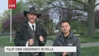 Live look at Tulip Time: Pella celebrates city's history, Dutch culture