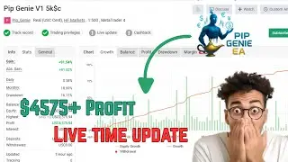 Pip Genie EA MT4 &ndash; XAUUSD & Majors | Smart Entries, Built-In Risk | Lifetime EA