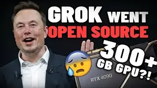 GROK Just went OPEN SOURCE - Can you run it? And What ALTERNATIVES are there? #ai #grok #chatgpt