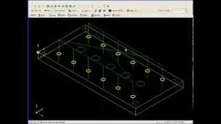 SURFCAM Tutorial - 2-Axis: Advanced Drilling - Templates and Masking