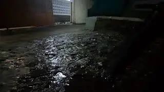 Rain Sounds with Soft Streetlights | Sleep Music Alternative