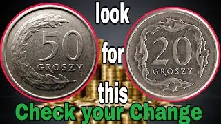 RARE Polish Coins Worth Big Money! 20 Groszy 1998 & 50 Groszy 1990 Value Revealed!