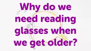 Minute Lectures: Why do we need reading glasses when we get older?