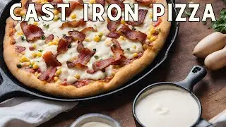 Crispy Cast Iron Pan Pizza