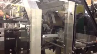 Econocorp Spartan Cartoner with Bucket Conveyor & Collator for a reverse tuck carton