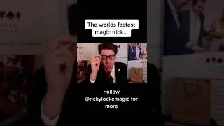 Best magic trick ever | The worlds fastest magic trick