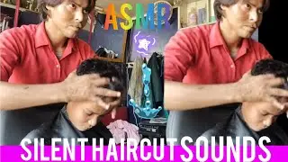 ASMR Real Haircut Sounds | Scissors Trimmer  Spray for Deep Sleep ASMR Barber Shop Haircut Roleplay