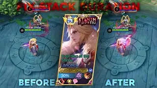 Script LANCELOT KISHIN DENSETSU - Guardian of the Shrine Skin❗Fix Stack 3 Sec + Ui Vignette