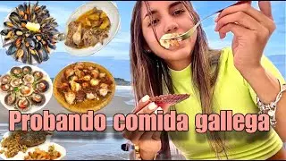 CUBANA probando comida típica GALLEGA por primera vez | Gastronomía española