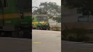 WAP 9 Locomotive, pantograph wap 9 high speed action #indianrailways #train #wap7 #railway