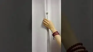 Magnetic Curtain Closure 💔 #homegack #curtainfix #easyliving #yt #amazonfinds
