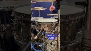 Q Popper Mic'd Drum Shell #snaredrum #drumshell #drumsounds #sm57 #strajkstudios