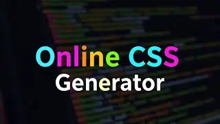 Online CSS Generator &ndash; Create Custom CSS Styles Instantly