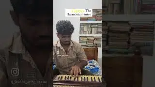 Madhuram jeevamridha bindu intro | harmonium | sharan appus #harmonium #harmoniumnotes