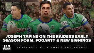 #NRL | Joseph Tapine on the Raiders' red-hot form, Jamal Fogarty, new signings & representing NZ!