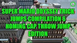 Super Mario Odyssey Trick jumps 6! (homing cap throw jump edition)