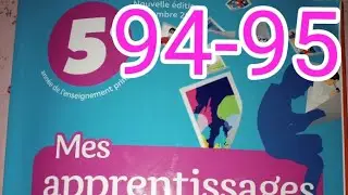 Grammaire/les compléments du verbe/le COD et le COI page 94-95/mes apprentissage en français 5 AEP