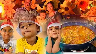 Our small christmas with Amma&rsquo;s special mutton curry 