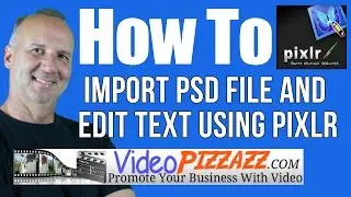 Как импортировать PSD-файл и редактировать текст &mdash; Pixlr &mdash; бесплатный онлайн-редактор PSD