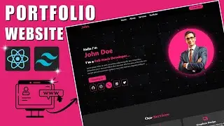 Build a Personal Portfolio Website Using React JS & Tailwind CSS 2026