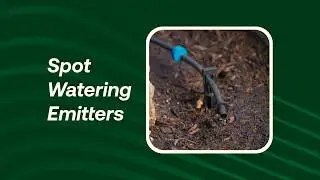 Rain Bird Drip Irrigation | Spot Watering Emitters: Precise Watering at the Root Zone