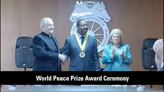 World Peace Prize Award Ceremony