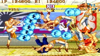 Street Fighter 2 Hack - Sheng Long Edition - vega Playthrough longplay Gameplay