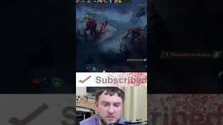 Нападение на пожилого капитана. Лучшее. Dota 2. #Shorts