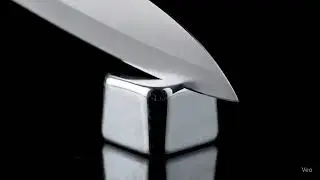 Knife vs Solid Mercury (So Satisfying)✨