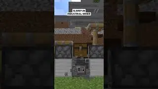 Minecraft Slime Fun - Basic Machines - Industrial Miner