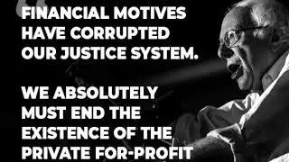 Sanders Unveils Comprehensive Criminal Justice Reform