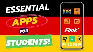 8 MUST-HAVE Apps for Students and Tourists in Germany! 🇩🇪