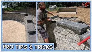 Cap Your Concrete Block Wall Like a Pro! (Techo Bloc)