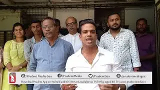 PANCHAYAT ELECTIONS: AMEY NAIK FROM VELLING PRIOL PANCHAYAT AREA FILES NOMINATION