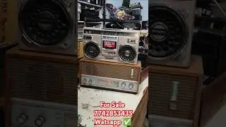 Murphy Mayfair Valve Radio National Panasonic RX-5230 Stereo Cassette Recorder #radio #tape #music