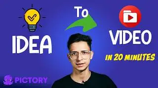 How to make youtube videos using AI || Pictory AI tutorial