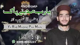 Naat | Ya Rab Madine Pak Main | Muhammad Bilal | YS Pro